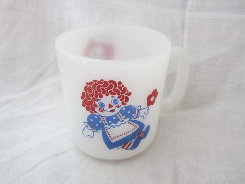 Vintage white glass 12 - 10, to