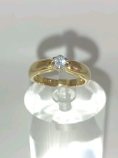 T 54 Bague solitaire diamant