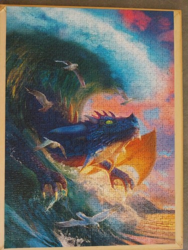 Puzzle 1000 pièces dragon - 1000,