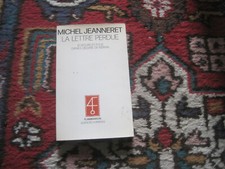 Michel JEANNERET: la lettre
