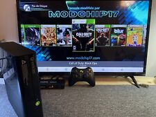 xbox 360 Slim E RGH3.0 250go - 250 Jeux Xbox 360 + 5000 Jeux Retros