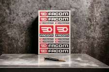 planche FACOM de 12 stickers