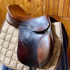 Henri De Rivel 17" Close Contact Saddle Extra Long Billets See Photos & Read