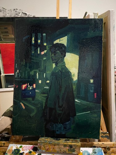 Peinture huile copie - l'huile,