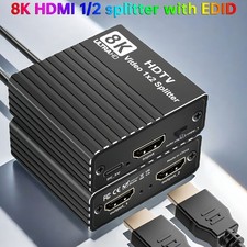 8K HDMI 1 à 2 Splitter HD2.1