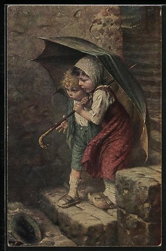 Carte postale artiste - postale, d'artiste