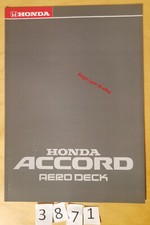 HONDA ACCORD AERODECK EX 2.0 EX 2.0i Prospectus Allemand 24 pages 1988?