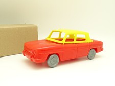1/20 Soft Plastic Bazaar Toy - Renault 8 Red and Yellow