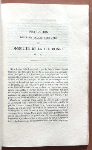 Destruction des plus - , belles