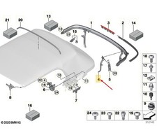 MINI CABRIO F57 JCW Mécanisme