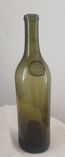 Bouteille ancienne verre - bouteille,