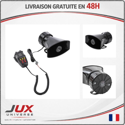 Sirène tons 12v 100w klaxon - 12v,