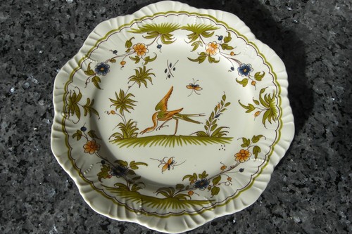 Assiette dentelée - assiette,