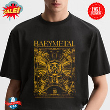Baby Metal Band Limited Color Gold The One Tee 2025 T-Shirt