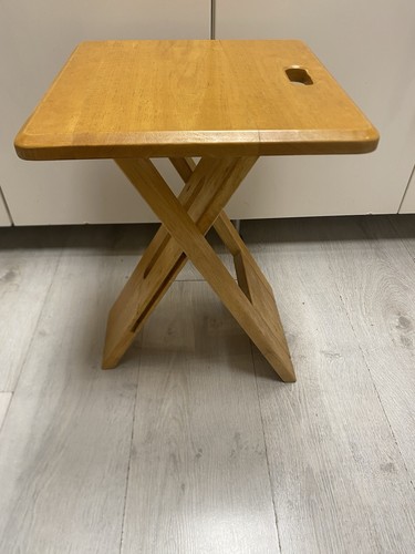 Tabouret pliant bois - bois, style