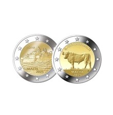 MALTE MALTA - 2 x 2 Euros