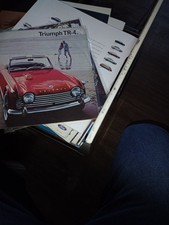 1967? Triumph TR  4    Brochure