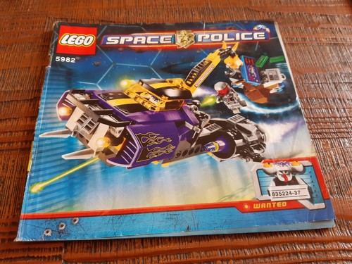 Lego space police notice - lego,
