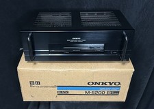 ONKYO ? M-5200 Power Amplifier  open box pioneer sony bose