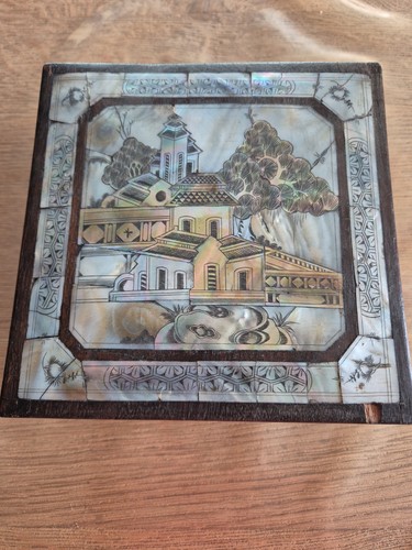 Boite ancienne asiatique - boite,