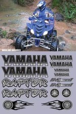 Yamaha Raptor Black Full Color