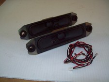 2) SONY Bravia LCD Television Speakers 1-862-883-11 w/ Wiring Harness in VGUC