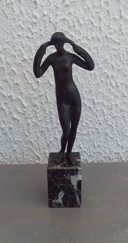 Statuette bronze aphrodite - statuette,