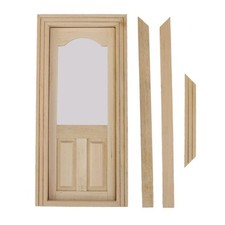 Porte En Bois Miniature De