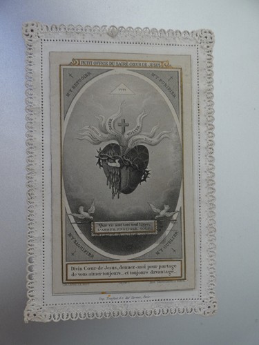 Pious image flap lace - image,