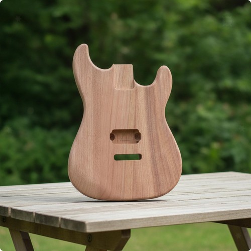 Corps guitare électrique - corps,