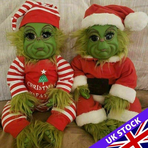 Christmas grinch baby stuffed - christmas,