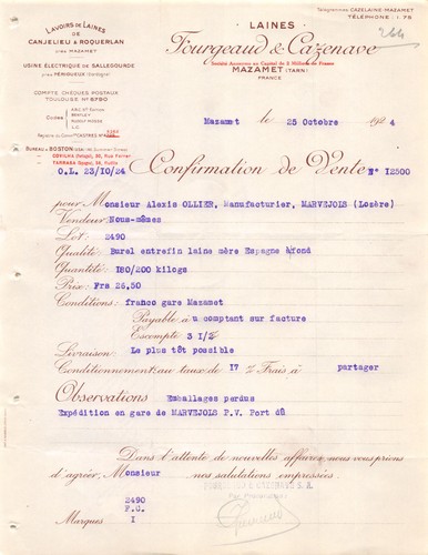 1924 lavoirs laines - , de