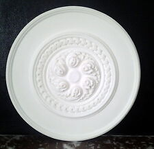 Rosace Plafond Staff - Style Classique Louis XVI/Empire - Diamètre 60cm -DECO