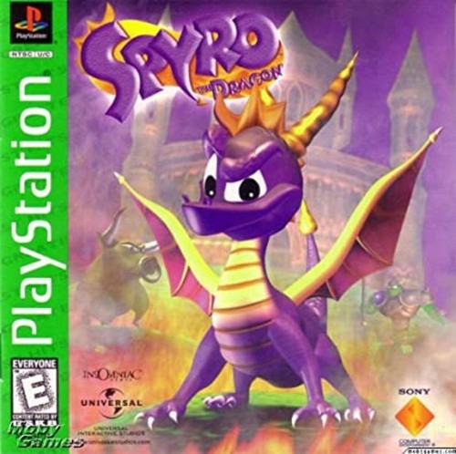 Jeu ps1 spyro - the, dragon