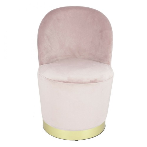 Fauteuil glamour couleur rose - glamour,
