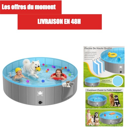 Piscine pour chien pliable - chien,