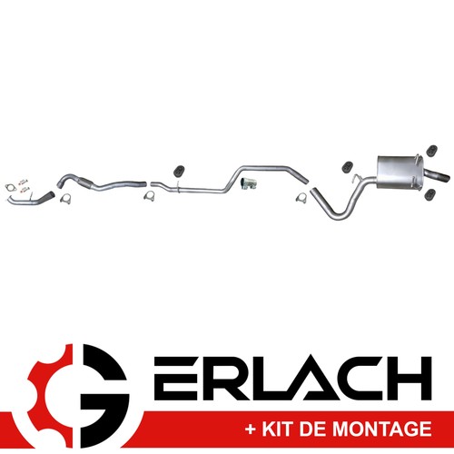 Echappement silencieux pour