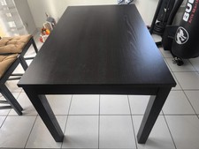 Meuble table noire ikea