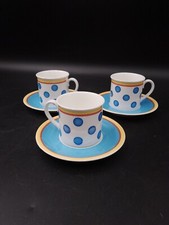 VINTAGE lot 3 tasses soucoupes