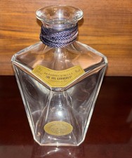 Gorgeous Vintage Crystal Baccarat Decanter for J & F Martell Cordon Bleu Cognac