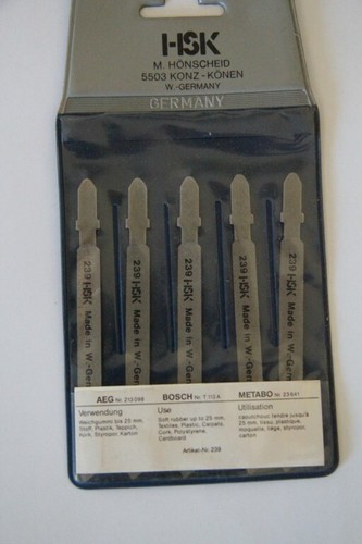 Lot lames scie sauteuse - de,