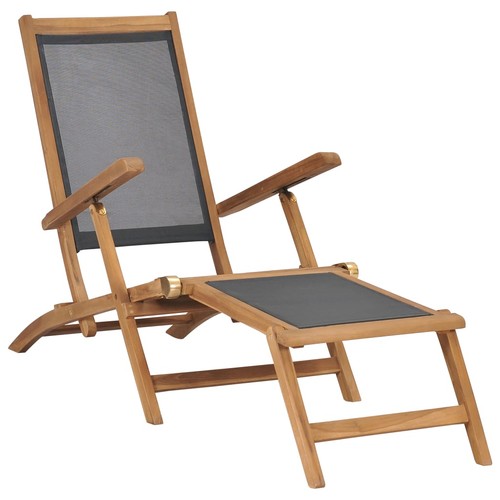 Bois teck solide chaise - bois, de