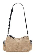 Desigual sac à épaule Logo Raffia Shoulder Bag Natural