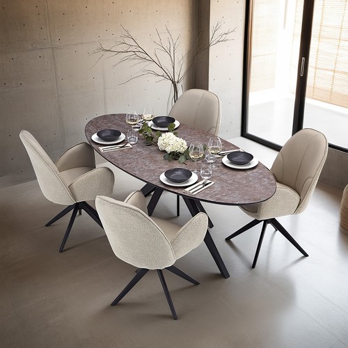 Table manger ovale - manger, lot