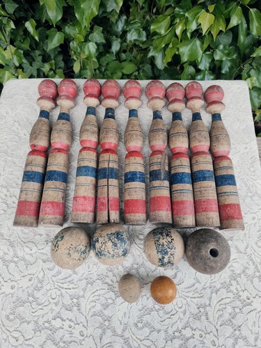 Jouet ancien jeu quilles - ancien,
