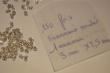 lot de 150 fois 3 anneaux