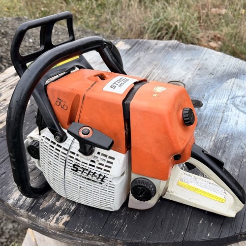 Stihl ms660 chainsaw with - chainsaw,
