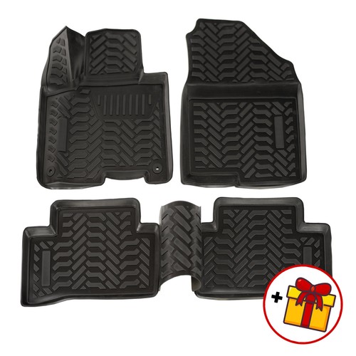 Tapis sol en caoutchouc - 3d,