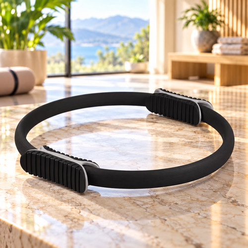 Anneau pilates 32cm noir - anneau,