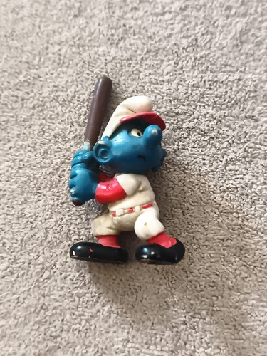 Figurine schtroumpf joueur - figurine,